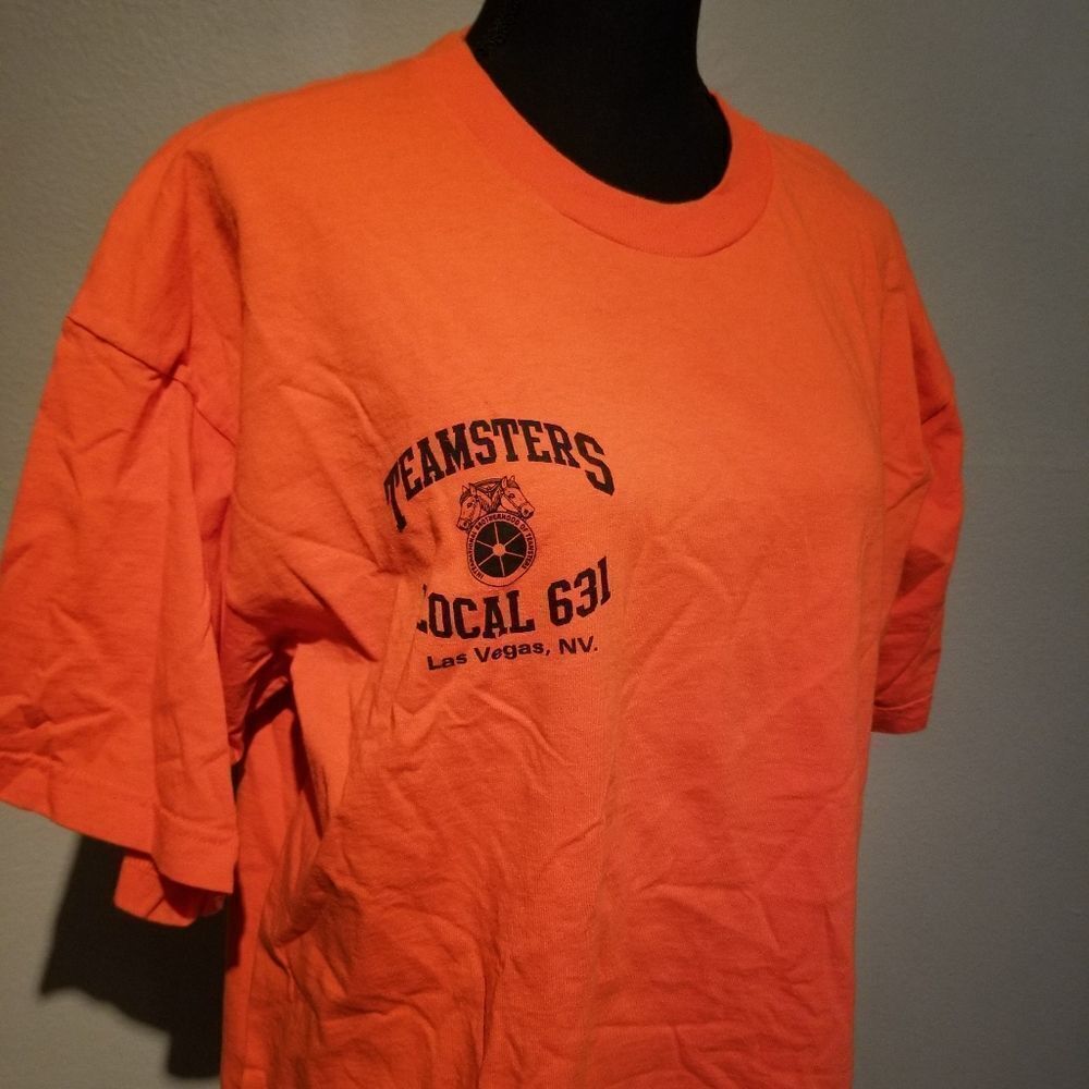 TEAMSTERS UNION LOCAL 631 LS VEGAS T SHIRT XL. B30 - Picture 3 of 6